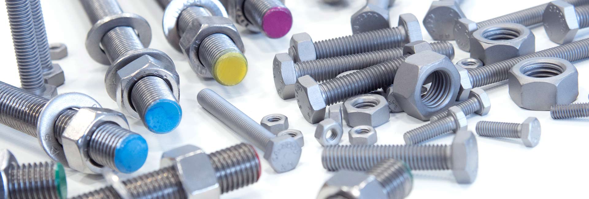 Special materials for fasteners of rust and acid resistant stainless steel