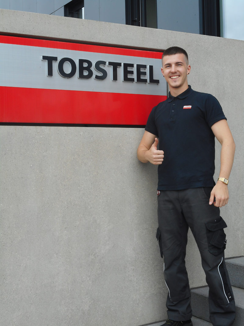 Career - training at TOBSTEEL
