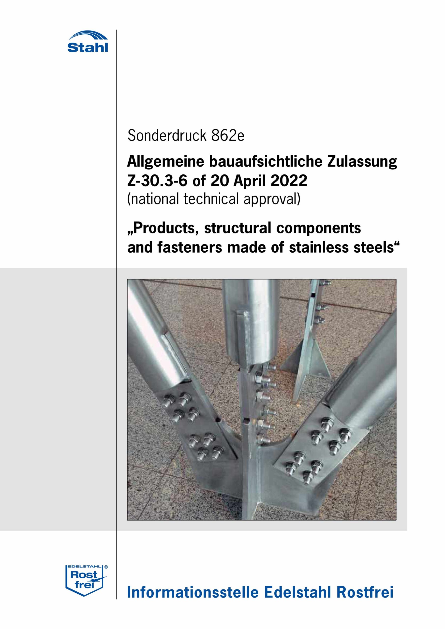 Sonderdruck-862e_Allg.-bauaufsichtliche-Zulassung-Z-30.3-6-vom-20 Anwendungsbeispiele zur Werkstoffauswahl