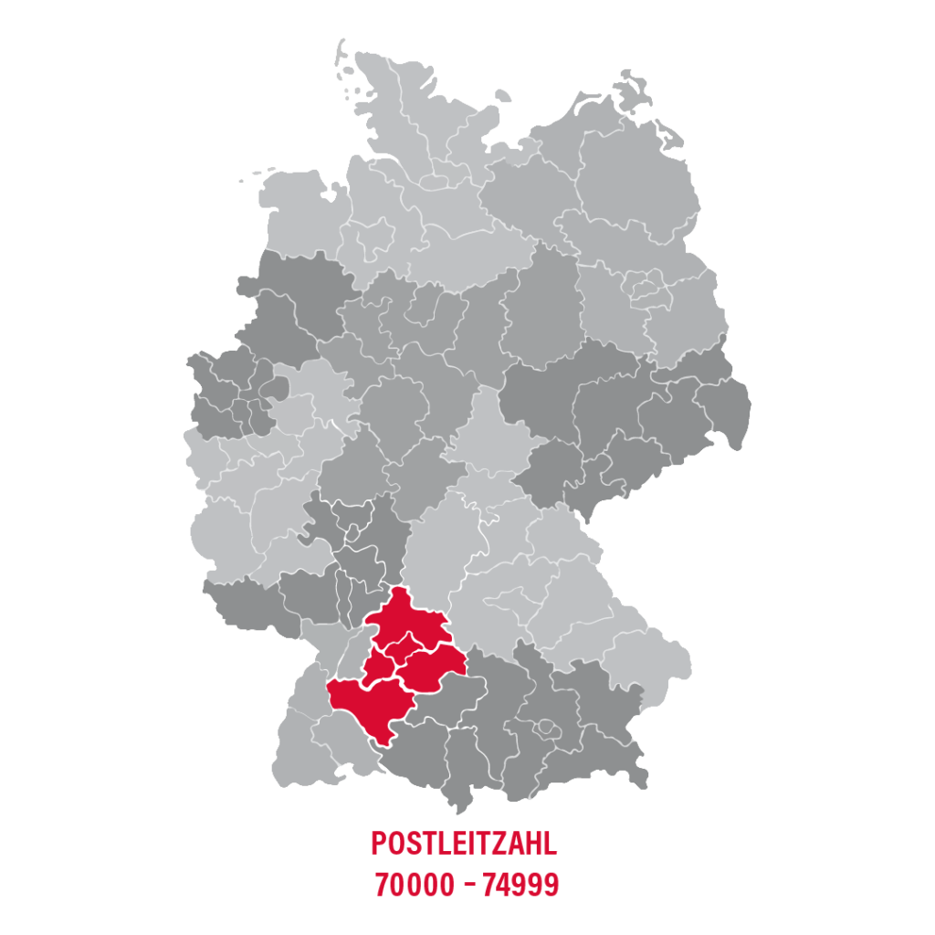 70000 bis 74999_Deutschland_PLZ